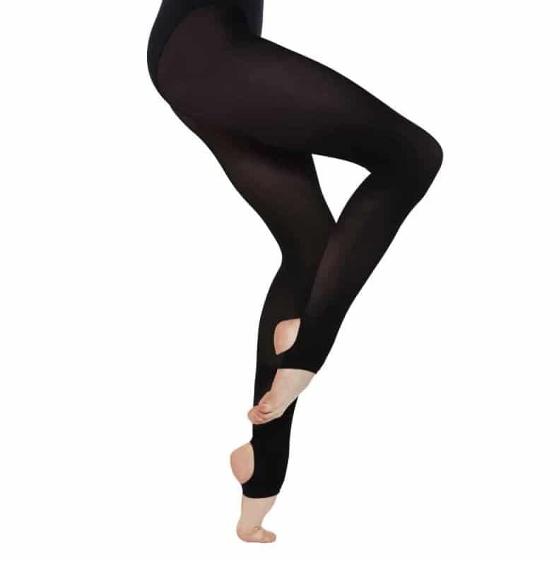 2 Pairs Silky Childrens Girls Stirrup Foot Shimmer Dance Ballet Tights 2 Pairs Toast Age 7-9 