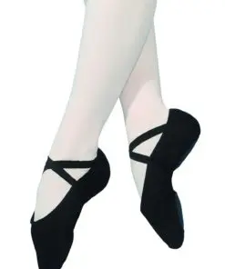 Ballet slippers Strech RV black