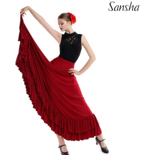 evelily sansha flamenko pikk puane seelik