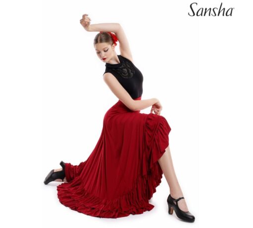 evelily sansha flamenko seelik punane flamenko tantsija