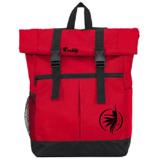 Evelily Roly punane kott logoga
