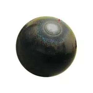 Võimlemispall Must-Sädelev 18cm